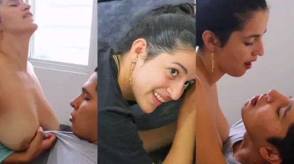 Young Babe Giving Blowjob and Fucking