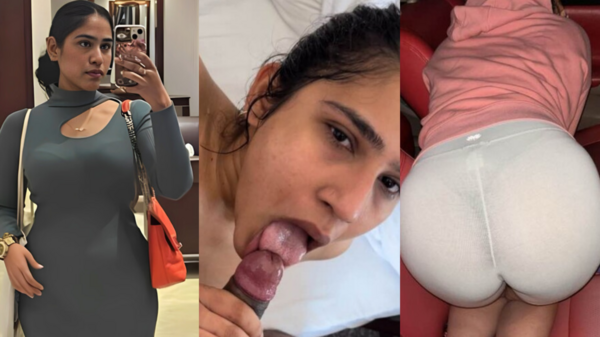 Sri Lankan Wife Blowjob Fucking in Doggy Uncut
