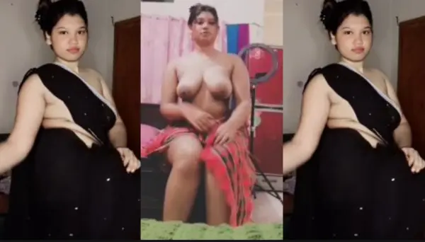 Bengali Tiktoker Press Boobs Dancing Fingering Video HD